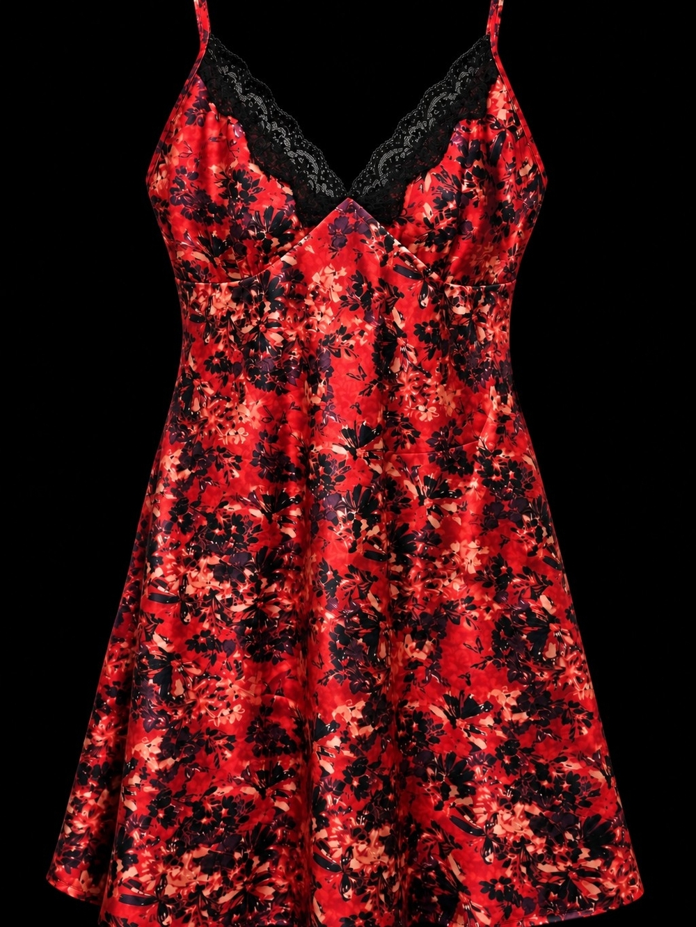 Ruby Floral Chemise Large